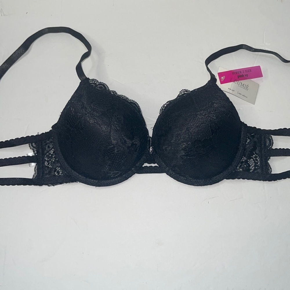 SUPER PUSH UP EXTREME PADDED MAXIMUM LIFT ADD 2 CUP SIZE BOMBSHELL 3 HOOK